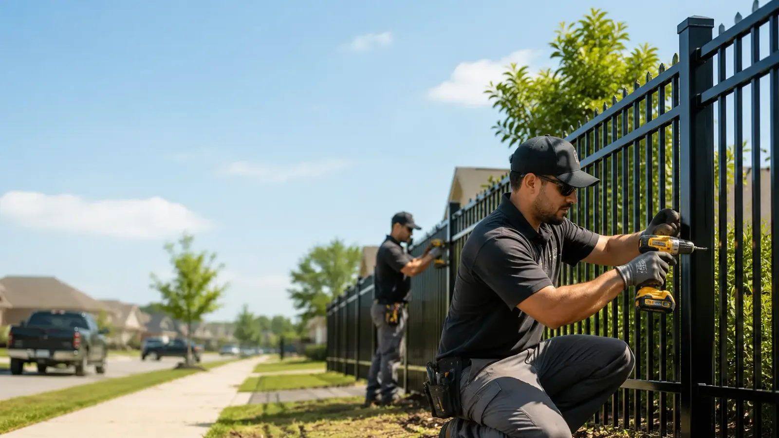 Metal Fence Installation in Benson, IL